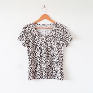 BR Factory Malibu Leopard Print Tee